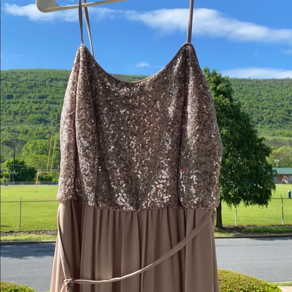 Formal floor length dress
